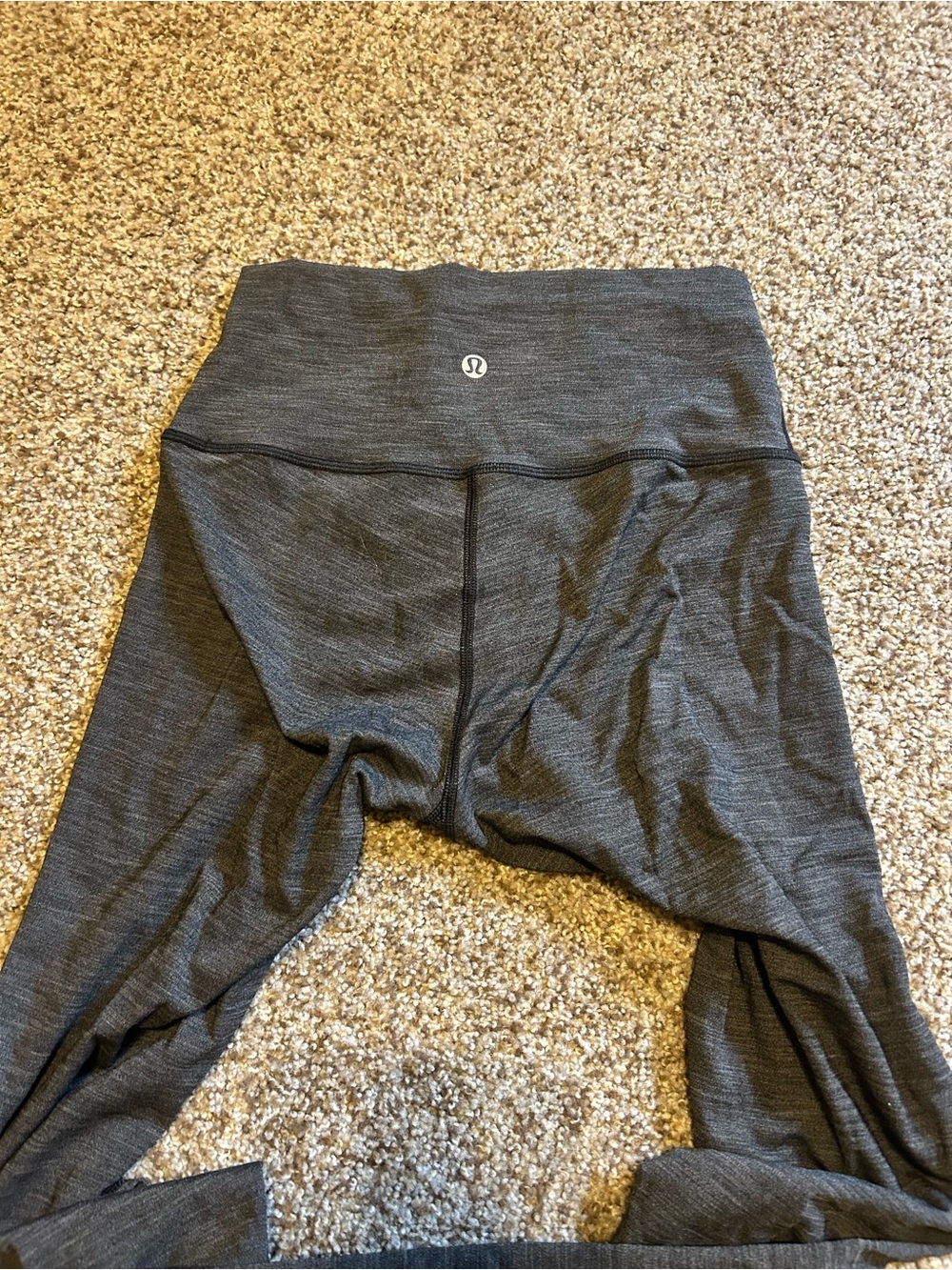 Heather Gray Lululemon Leggings View 2